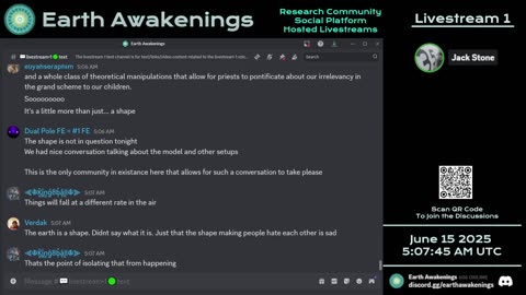 Earth Awakenings - Livestream 1 - #3229 - Live on Rumble/Youtube/X-Twitter/Twitch