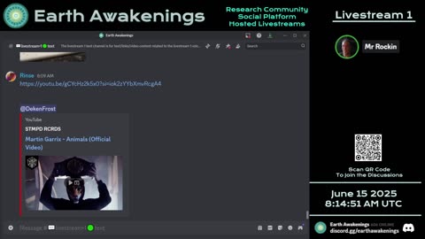 Earth Awakenings - Livestream 1 - #3229 - Live on Rumble/Youtube/X-Twitter/Twitch