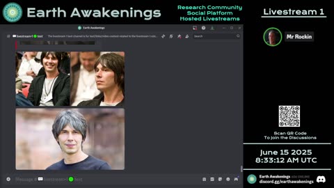 Earth Awakenings - Livestream 1 - #3231 - Live on Rumble/Youtube/X-Twitter/Twitch