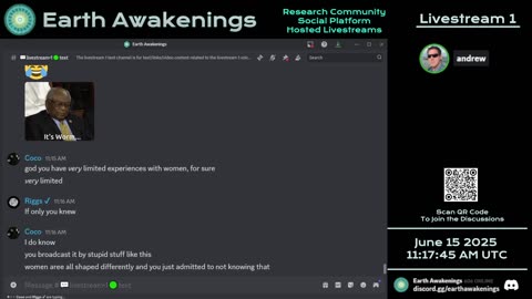 Earth Awakenings - Livestream 1 - #3231 - Live on Rumble/Youtube/X-Twitter/Twitch