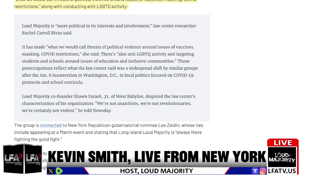 ABC TELLS THE VIEW TO SHUT UP - LOUD MAJORITY LIVE