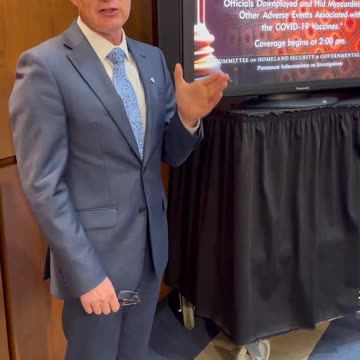 McCullough Foundation Set to Drop Truth Bombs in the U.S Senate #MFPolicy