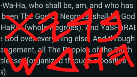 THE PAX - THE NEW PACT(COVENANT) FOR NEGROES