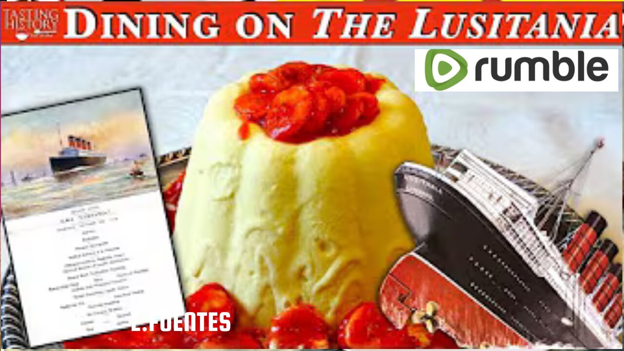⚓ Last Lunch on the Lusitania: What Passengers Ate Before the Tragedy 🍽️⏳