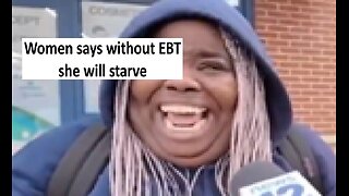 Obese women claims to be starving without EBT SNAP