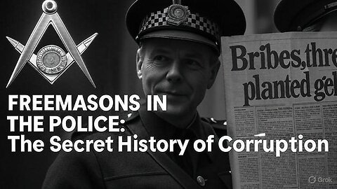 The Masonic Handshake: How Freemasons INFILTRATED & CORRUPTED The Police Force | EXPOSED