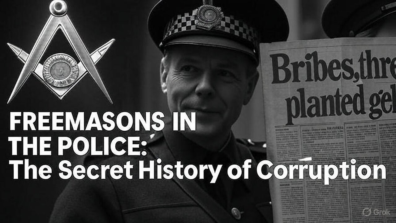 The Masonic Handshake: How Freemasons INFILTRATED & CORRUPTED The Police Force | EXPOSED