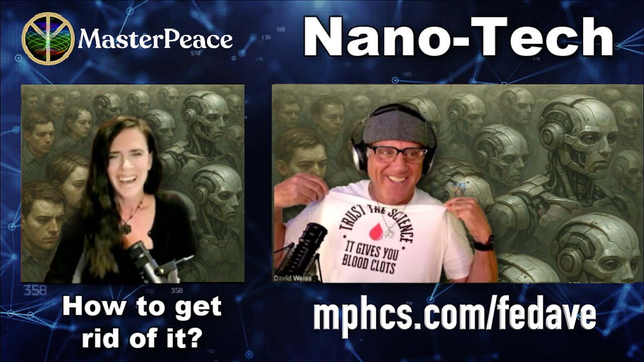 Nano-Tech in your body? Flat Earth Dave asks how to get rid of it.