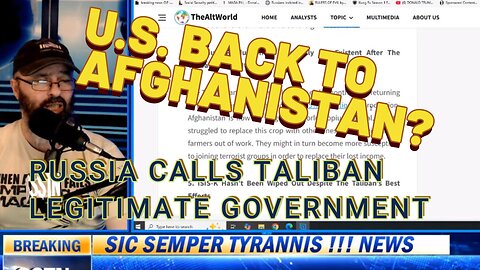 U.S. TROOPS BACK TO AFGHANISTAN?
