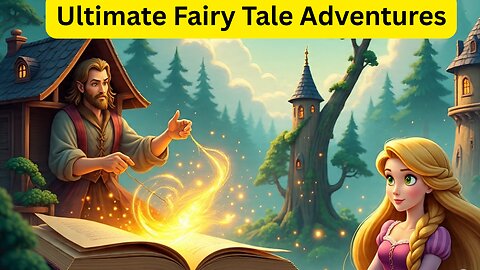 Bedtime Fairy Tale Adventures | Rumpelstiltskin, Red Riding Hood, Rapunzel, Aurora & Jack