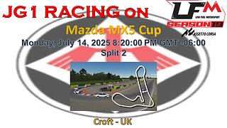 JG1 RACING on LFM - Mazda MX5 - Croft - UK - Split 2