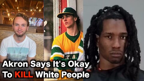 Akron Doesn't Care About Black On White Crime