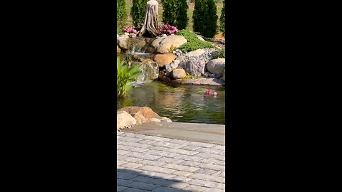 referensing sound of the water the the aesthetic scenery