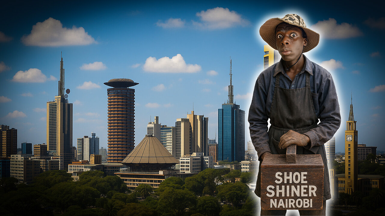 I Spent a Day Shoe Shining in Nairobi with a Real Hustler!