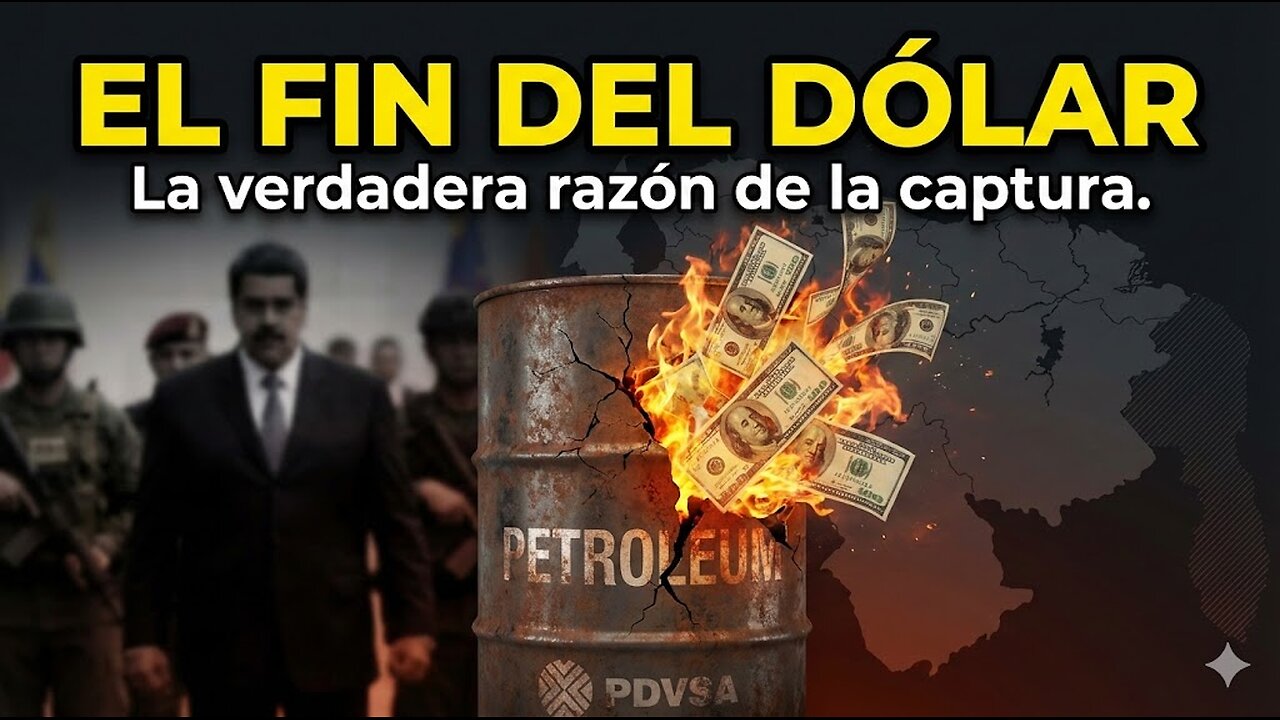 El fin del Petrodólar. No fue por drogas: La verdadera razón del ataque a Venezuela.