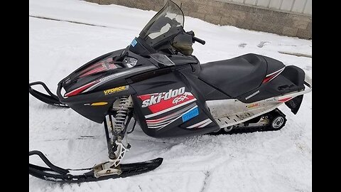 2005 Ski Doo GSX/REV Lower Hood Strap replacement install instructions.
