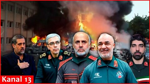 Iran’s war machine smashed; generals dead, Shaheeds burned, missile launchers reduced to rubble