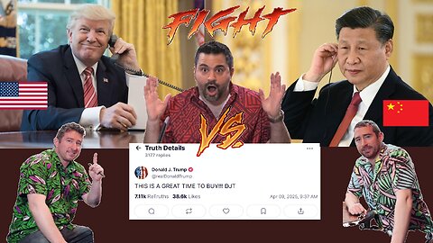 Episode 8 - Stock market CRASH, BOOM, manipulation? Tariff war drama!