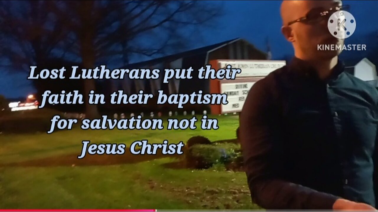 Lost LCMS Lutheran being confronted over Luther's false gospel