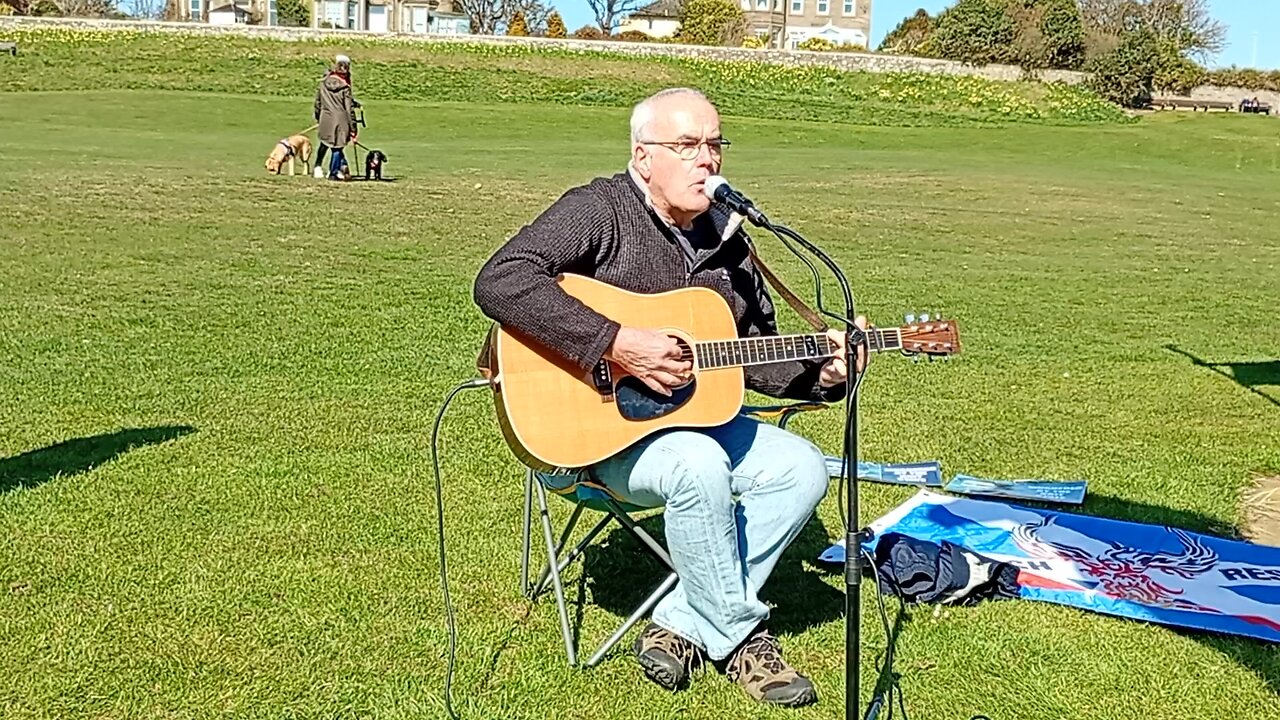 Gib Mac at the Declaration Of Arbroath Commemoration