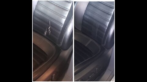 QUICK & SIMPLE - Fix Car Leather Seats With A Repair Kit | EASY!