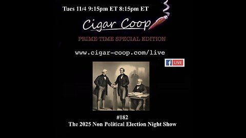 Prime Time Special Edition 182: The 2025 Non Political Election Night Show