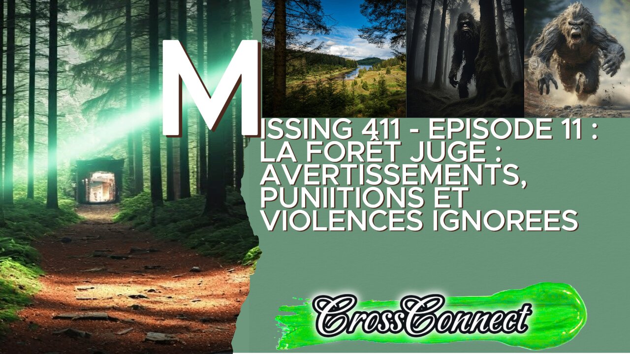 Missing 411 Sasquatch - EP11 : La Forêt Juge : Avertissements, Punitions et Violences Ignorées