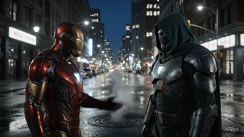 Iron Man Meets Dr Doom