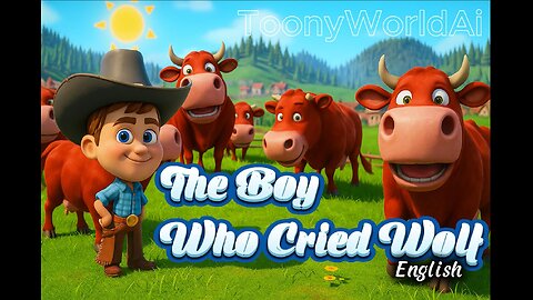 The Boy Who Cried Wolf | AI Animated Bedtime Story | Moral Stories for Kids | ToonyWorldAi