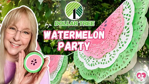🍉 DIY Watermelon Garland & Coasters | Fun Summer Craft Ideas! 🍉