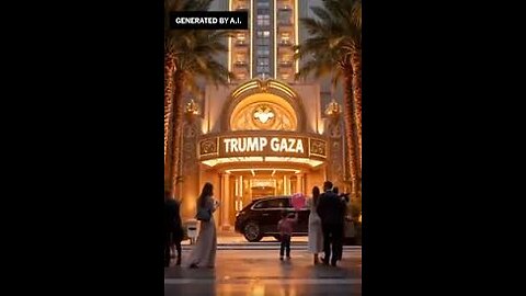 From "Back to the Future 2" What Will President Trump's Gaza "Paradise" Look Like? (Articles Below)