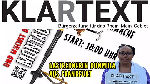 Für ein freies Frankfurt: „Freiheit beginnt im Kopf – und wächst durch Mut.“ Montagsdemo 25.07.25