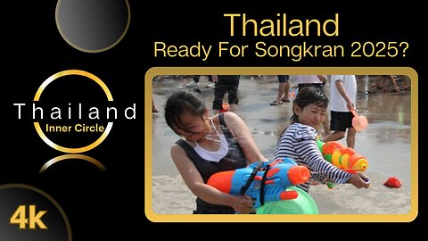 4K Bangkok Thailand - Get Ready For Songkran 2025 | From The Streets