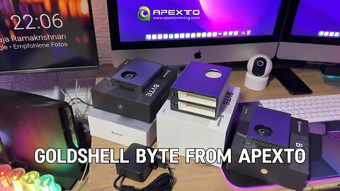 Goldshell Byte Miner Unboxing & Setup – Apexto Customer Review