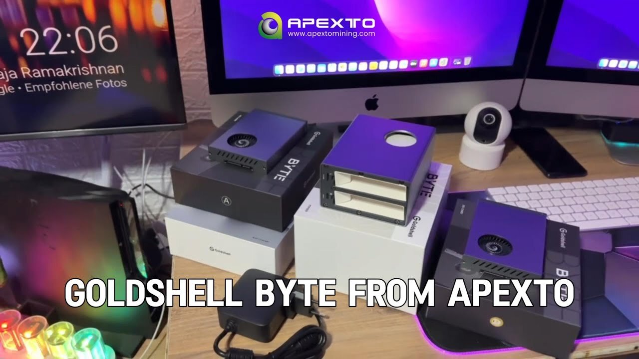 Goldshell Byte Miner Unboxing & Setup – Apexto Customer Review
