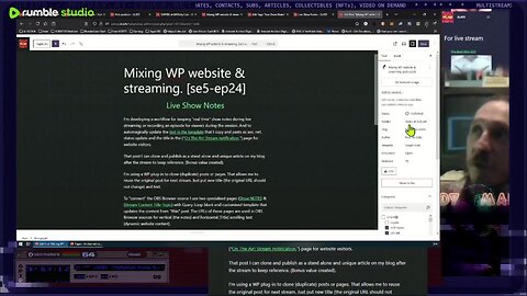 Mixing WP website & streaming. [se5-ep24] #MVEddyLive - Live RECAP