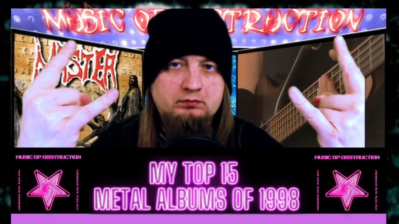 🎸My Top 15 Metal Albums of 1998🎸
