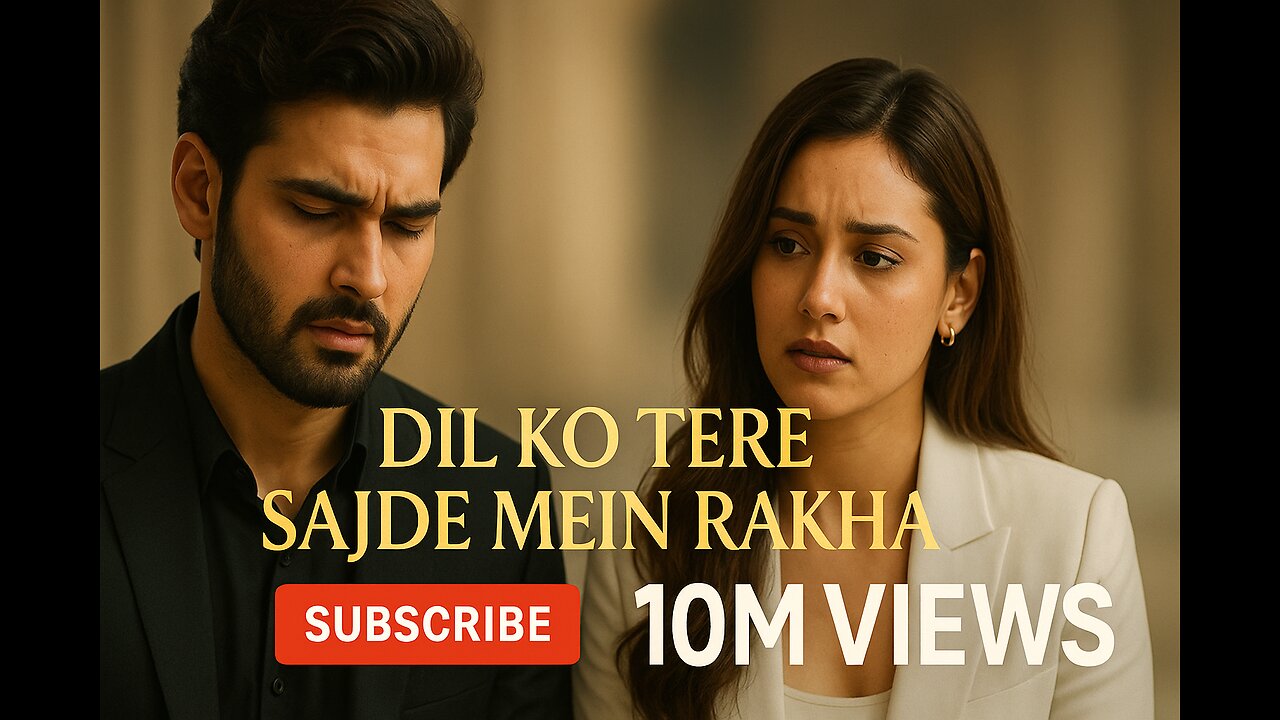 Dil Ko Tere Sajde Mein Rakha | Duet ❤️ Male & Female High Note Vocals | Romantic Sufi | LofiRaag