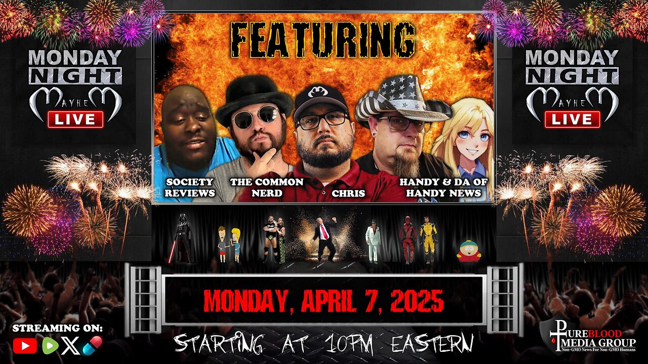 MONDAY NIGHT MAYHEM - A Conversation on Faith (feat. The Common Nerd, Handy & Da, & Society Reviews)