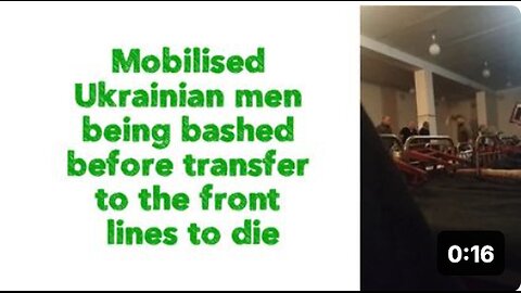 "Ukrainian Men Brutalized Before Being Sent to the Front Lines"