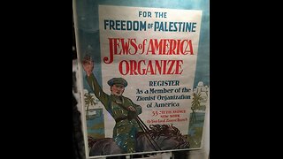 "FREE PALESTINE" was a JEWISH Slogan the Arabs Stole From the Jews