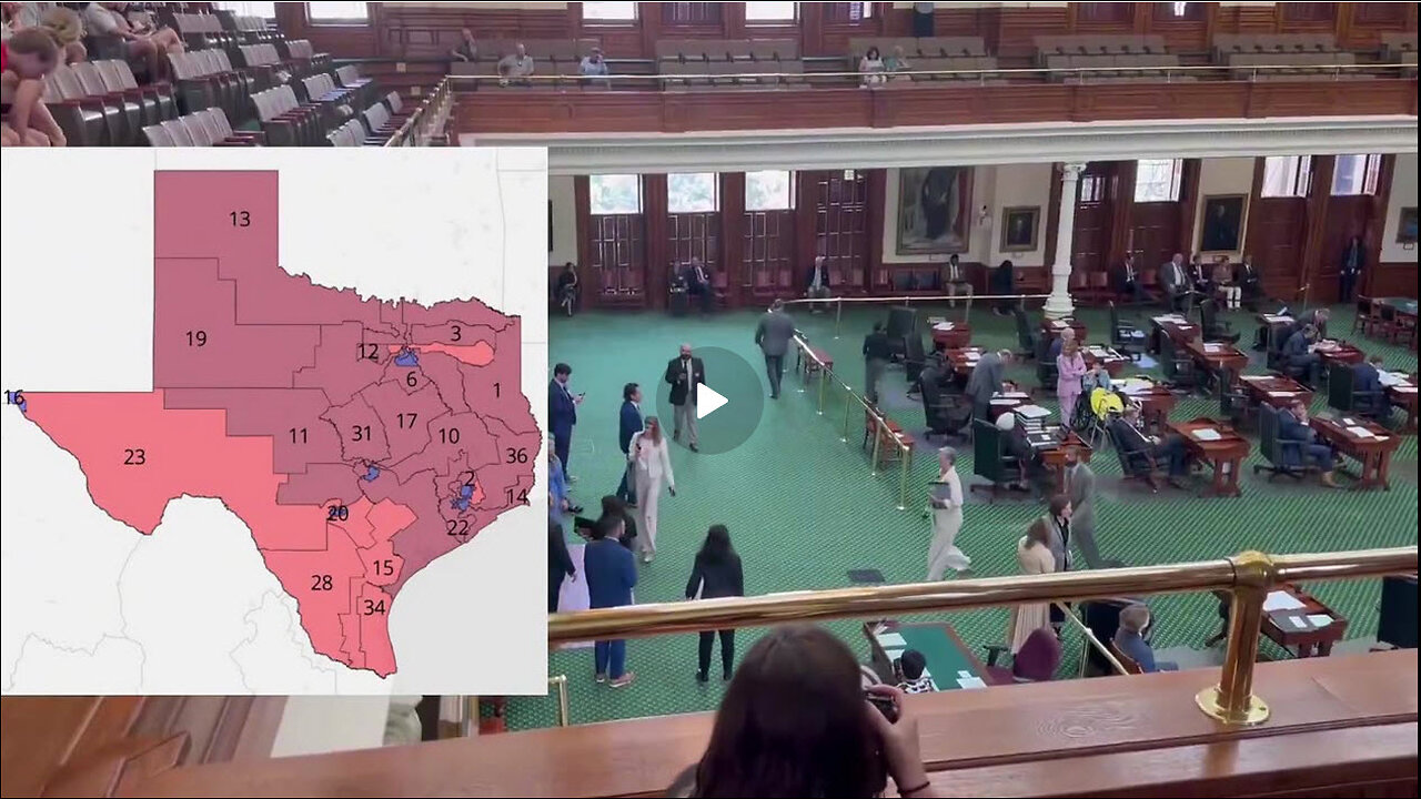 BREAKING: TEXAS SENATE PASSES NEW U.S. HOUSE MAPS. . .