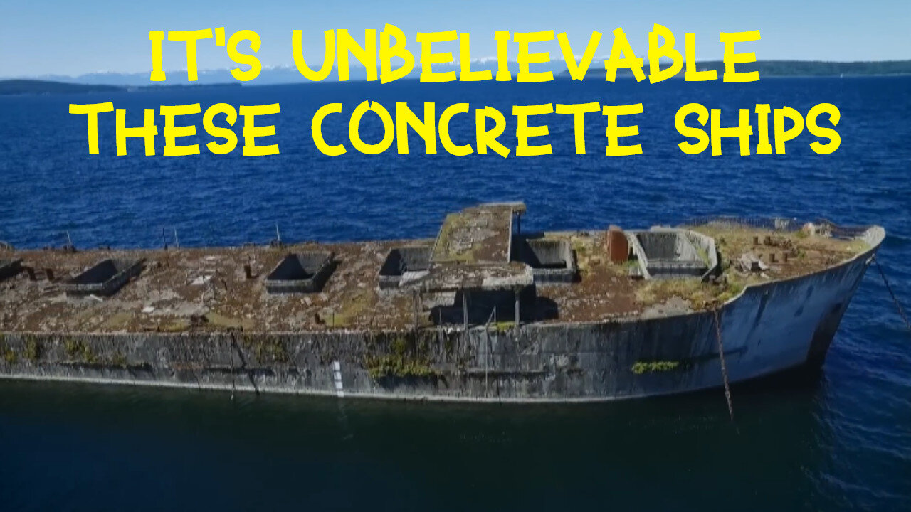 Concrete ships found in Canada!!!