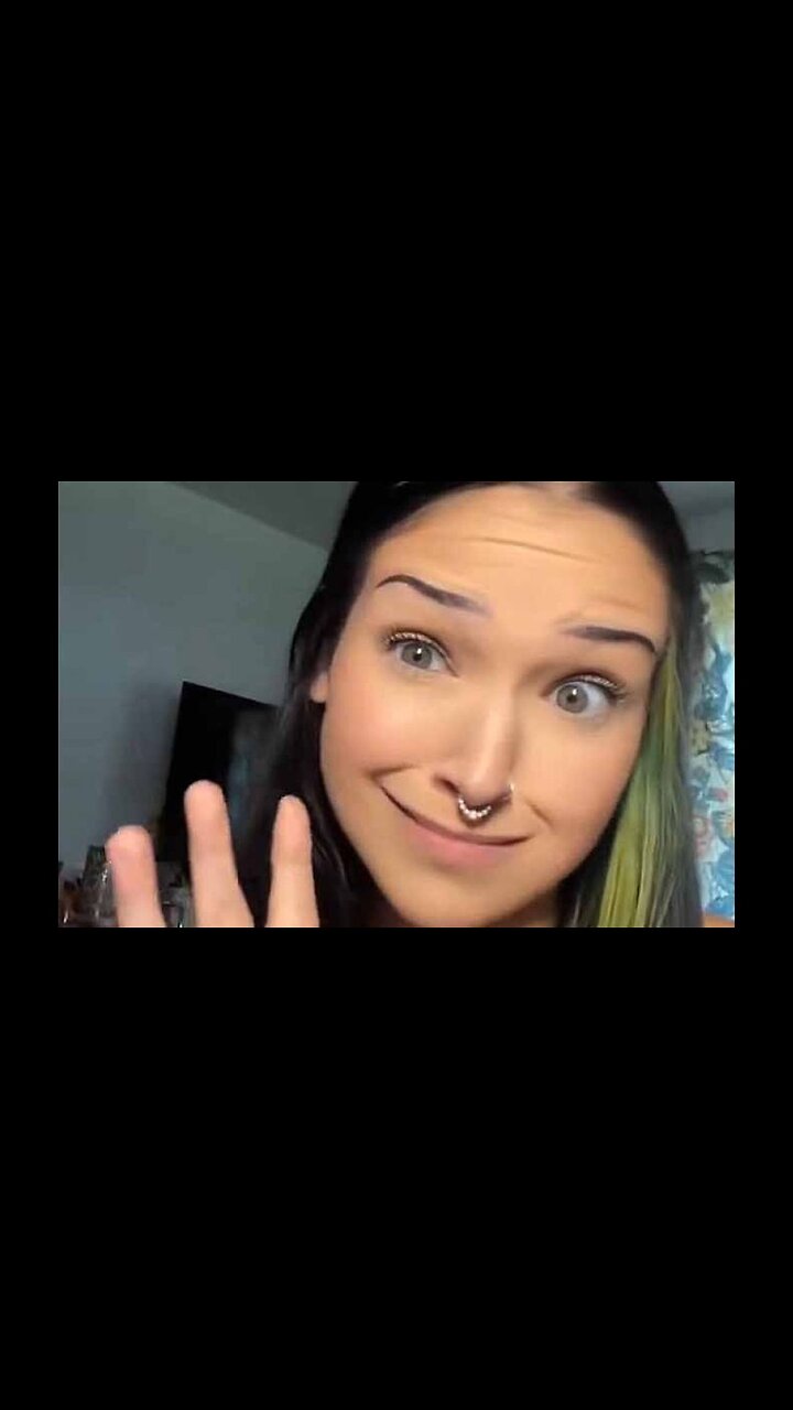 Crazy Liberal Woman Explains Nose Ring Theory To Us Conservatives