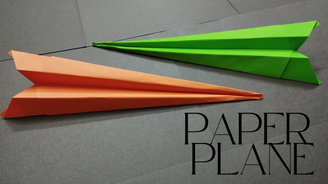 How to Make a Paper Plane That Flies Far - Easy Step-by-Step Tutorial