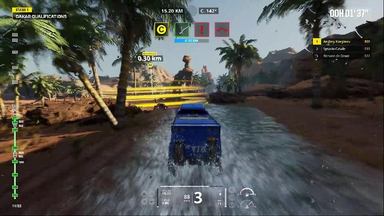 KAMAZ - Master Sports Team - Stage 1 - DAKAR Desert Rally Gameplay