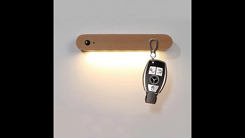 Rechargeable Wireless Magnetic LED Motion Sensor Night Light, for Hallway, Closet, Stairs, Bathroom