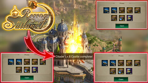 Instantly Upgrading my farm castle from P7 to P8 in Revenge of Sultans (RoS)