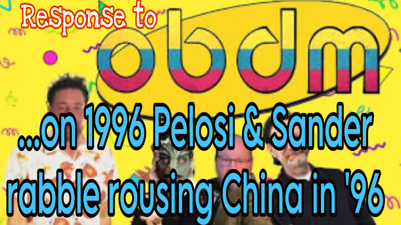 Response to OBDM's 1996 Congressional Hearing on China
