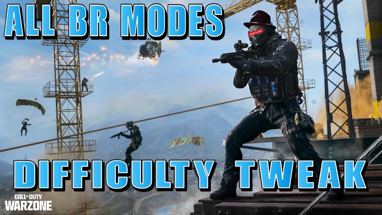 Battle Royale Difficulty Tweak | Warzone- All BR Modes (W/ crew)